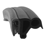 Kantenschutzdichtprofil 1310073, KB 2,5-4, EPDM, schwarz