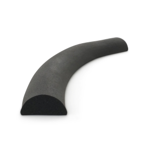 Moosgummiprofil MGS25319, rund, EPDM 19x9,5, schwarz