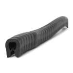 Kantenschutzprofil 1310064, KB 0,8-1,5, PVC 5,5x8, schwarz,