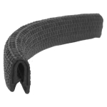 Kantenschutzprofil 1310002S, KB 1-2, PVC 6,5x9,5, schwarz