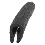 Kantenschutzprofil 1310033, KB 2-4, PVC 9x11,4, schwarz