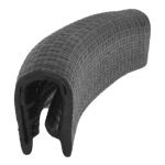Kantenschutzprofil 1310010, KB 4-6- PVC 11x16, schwarz