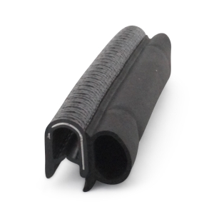 Kantenschutzdichtprofil 131A001, KB 1-4, PVC/EPDM, schwarz