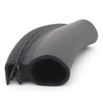 Kantenschutzdichtprofil 1310035, KB 2-4, PVC/EPDM, schwarz