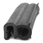 Kantenschutzdichtprofil 1311015, KB 5-6, EPDM, schwarz