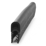 Kantenschutzdichtprofil 1310014, KB 1-4, PVC/EPDM, schwarz