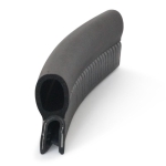 Kantenschutzdichtprofil 13100074, KB 2-4, PVC/EPDM, schwarz