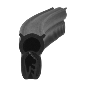 Kantenschutzdichtprofil 1310026POM, KB 1-2,5, TPE, schwarz